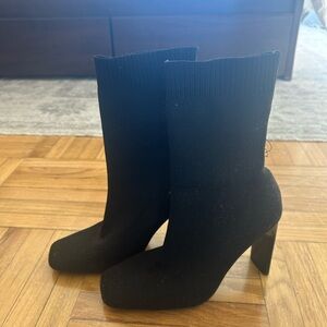 Black Zara boots